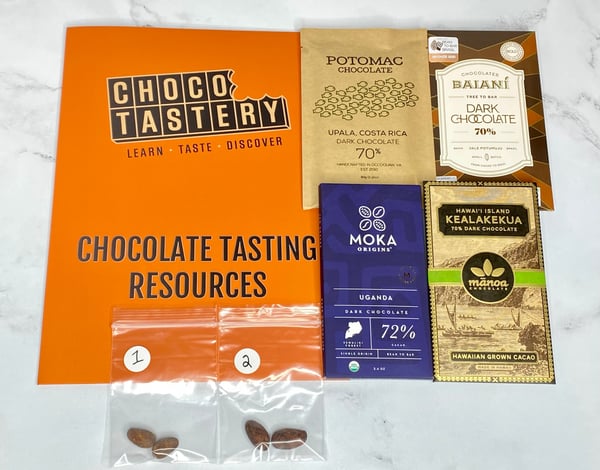 Virtual Chocolate Tastings service