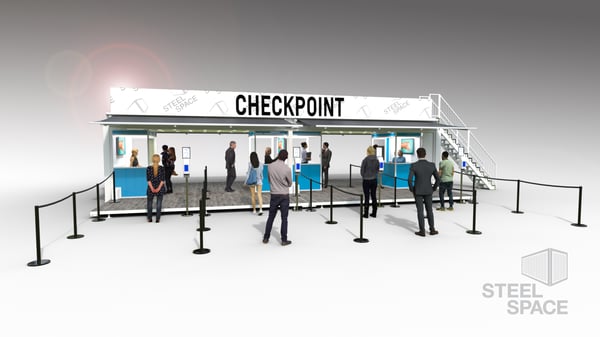 Pop-Up Mobile Checkpoint service