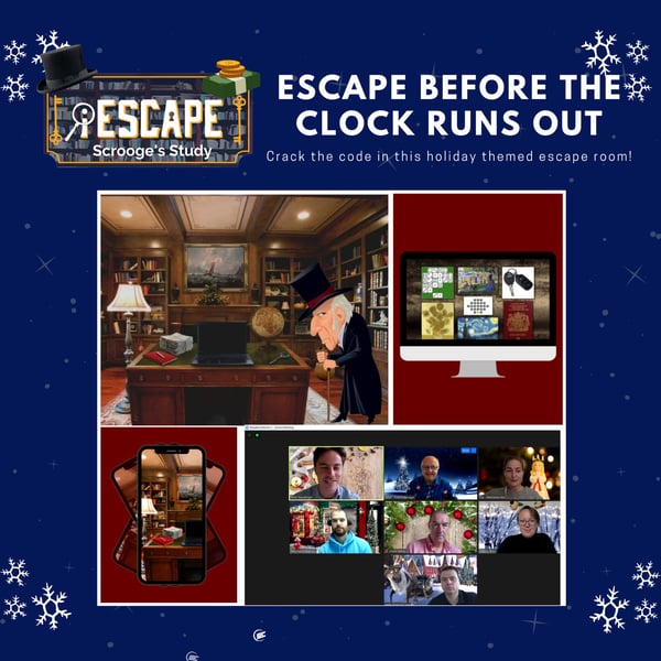 iEscape Scrooge's Study Virtual Escape 