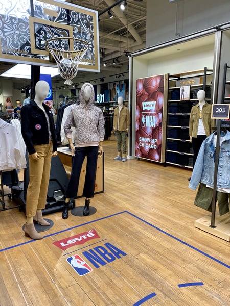 Levi's Store Activation - Experiential Activation in Chicago, IL | The  Vendry