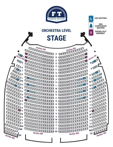 Florida Theatre Seating Chart | Cabinets Matttroy