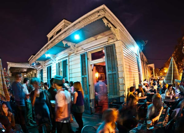 Avenue Pub Balcony at The Avenue Pub - in New Orleans, LA