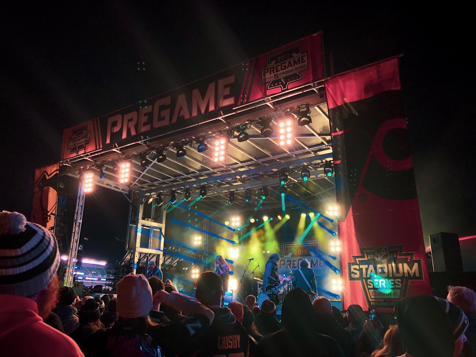 NHL Stadium Series Pregame
