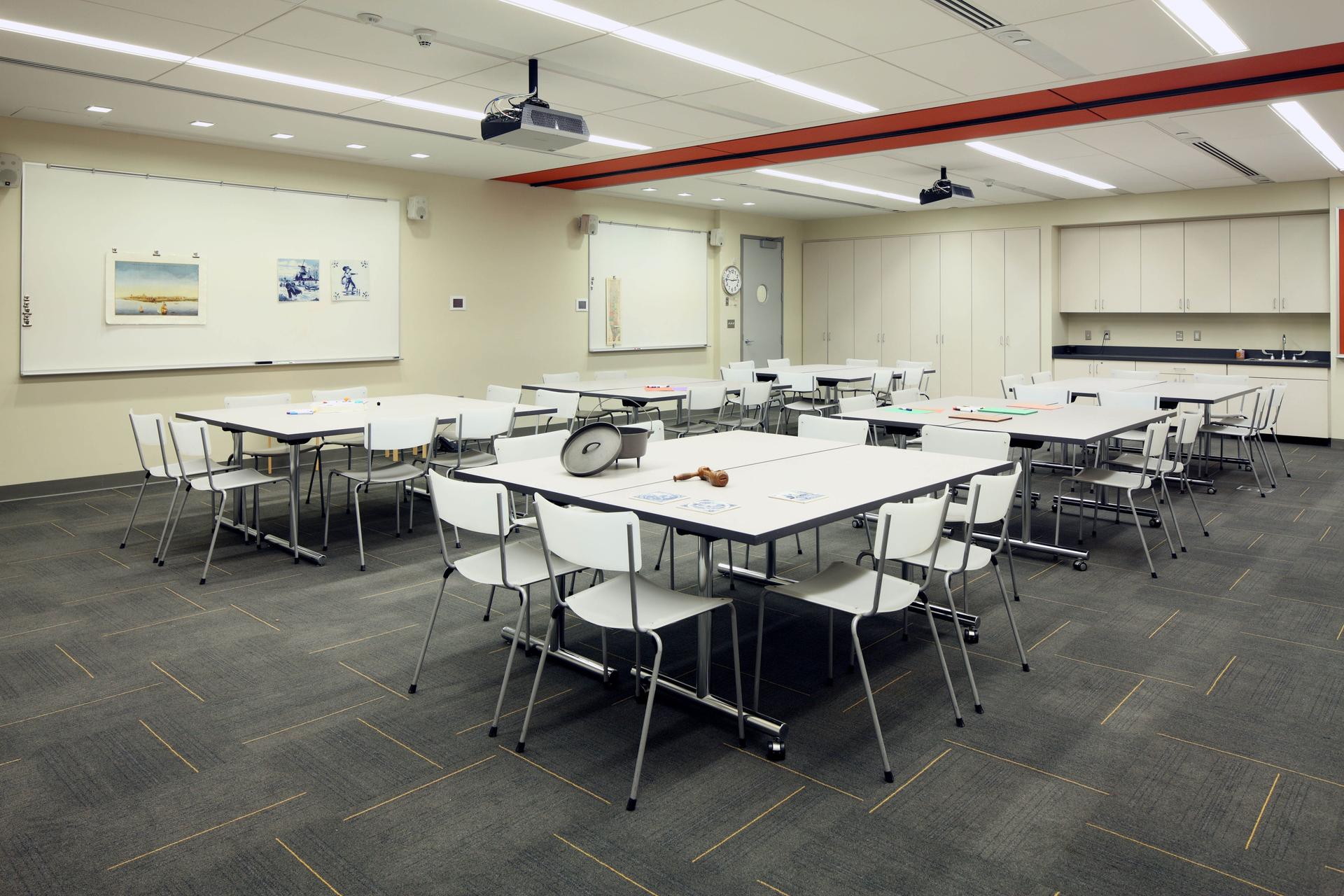 Vrattos Family Classroom A / Valerie & John Rowe Classrooms B and C