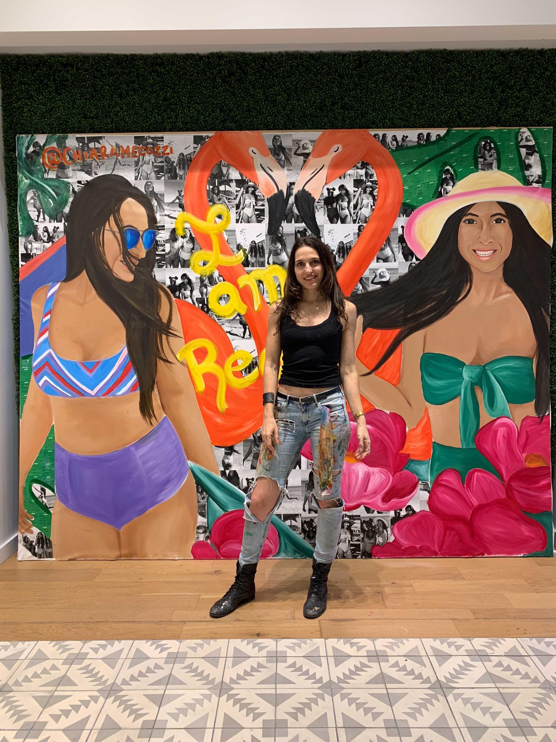 Aerie Miami Art Week Live Painting