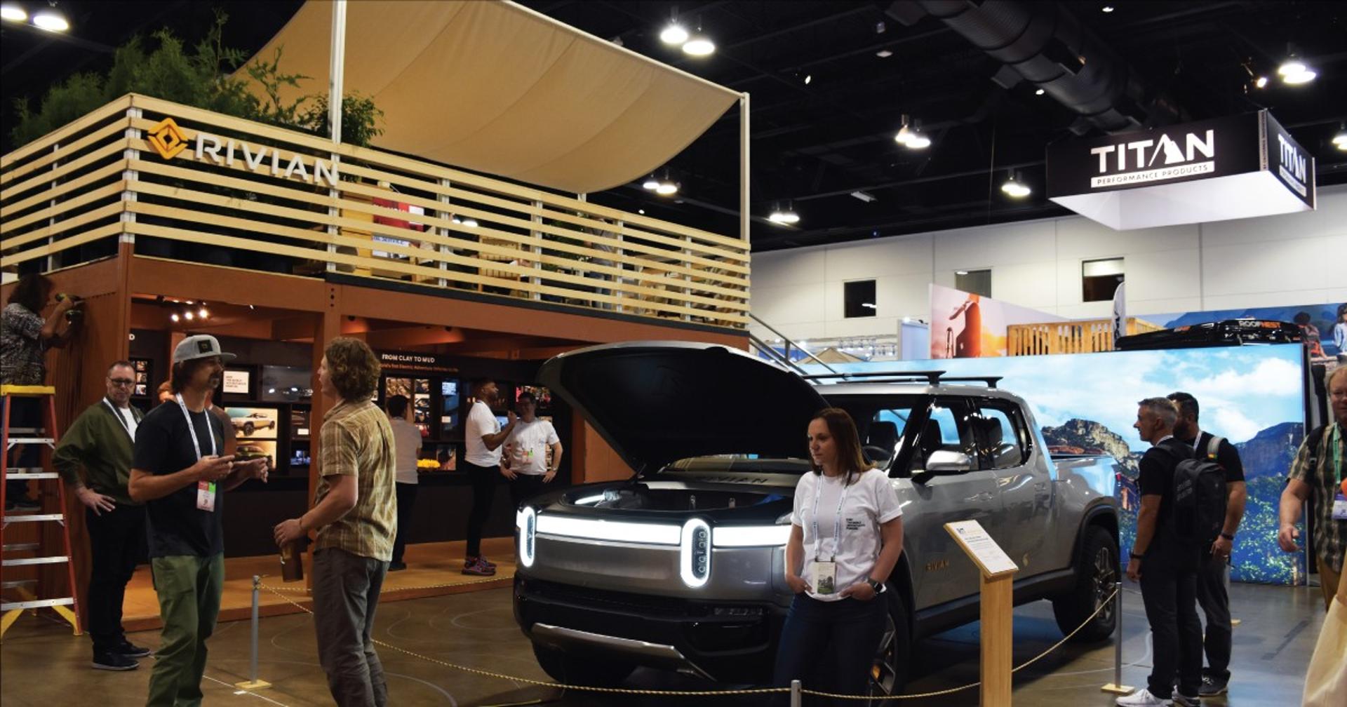 Rivian at Outdoor Retailer