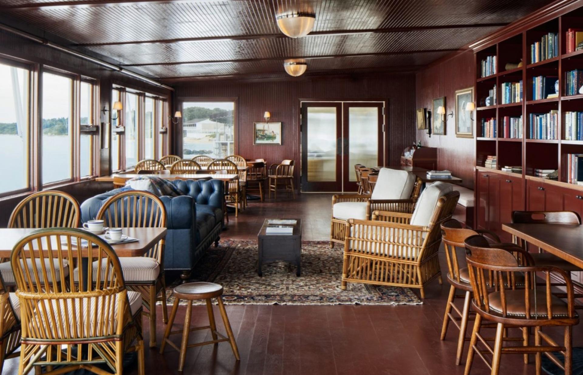 The Library and Private Dining Room 