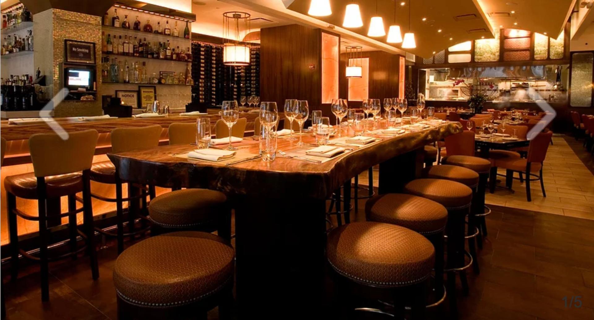 Bar Area & Communal Table