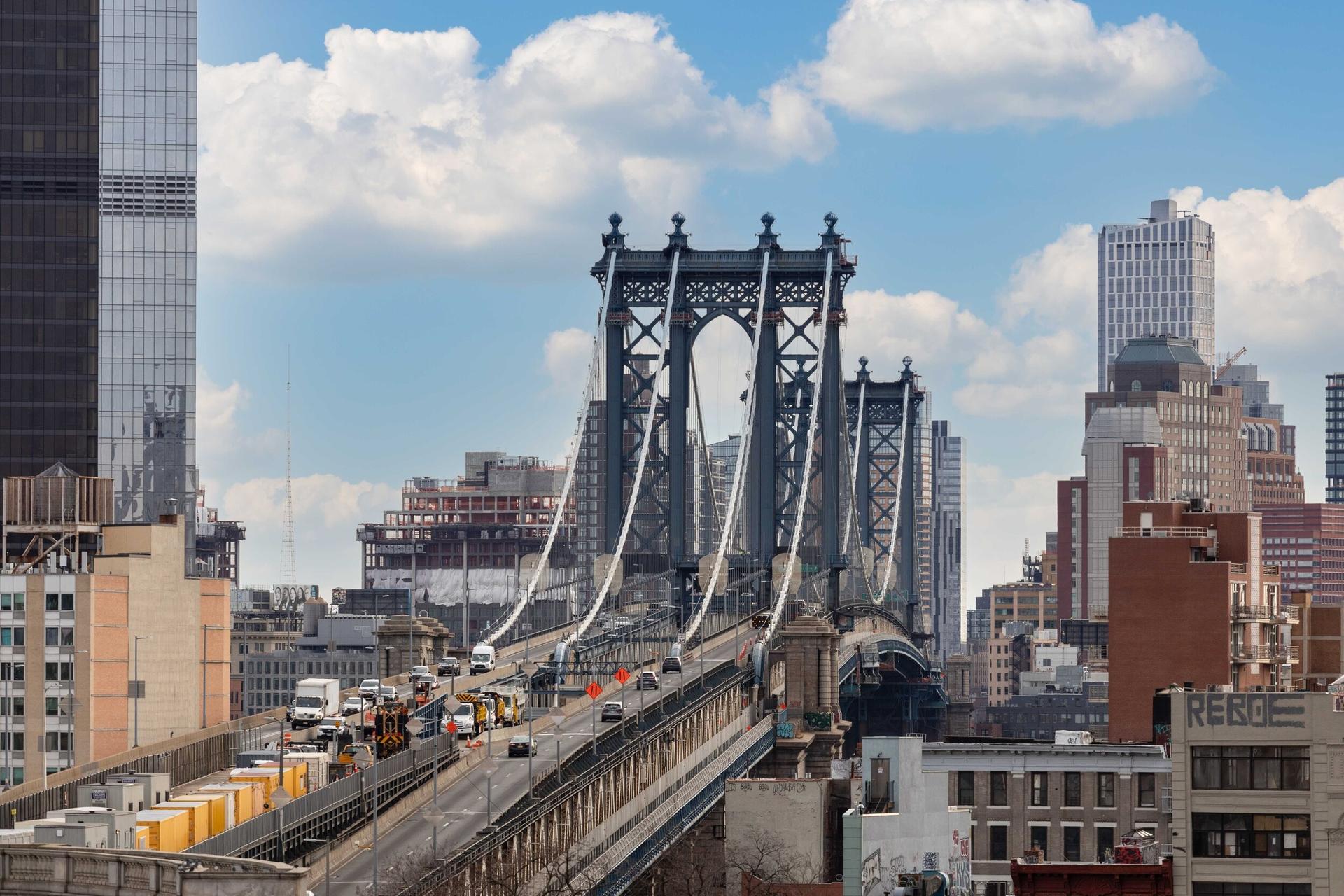 Casa Janka: Rooftop with View to Manhattan Bridge