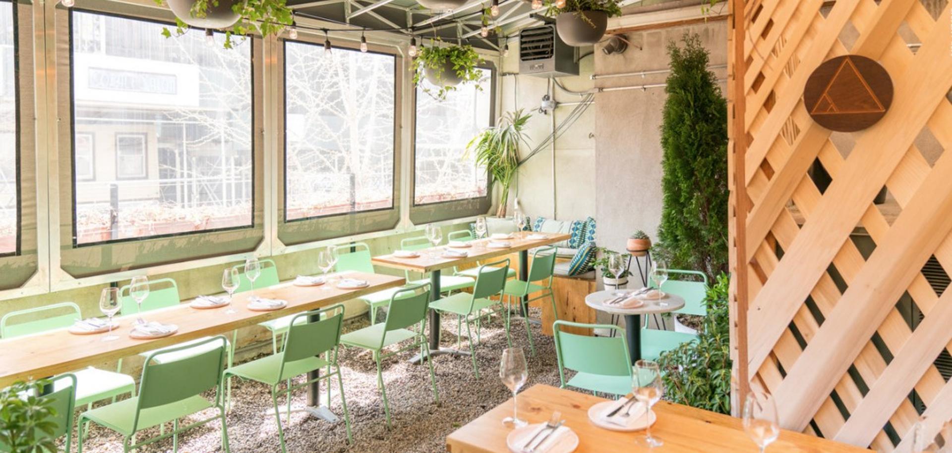 2nd Floor Covered Rooftop Garden