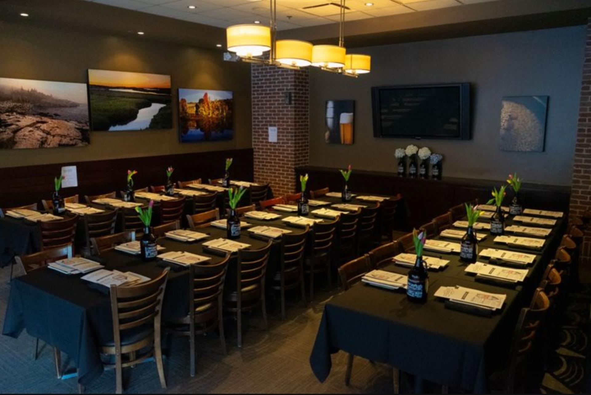 The Patriots Semi-Private Dining Room