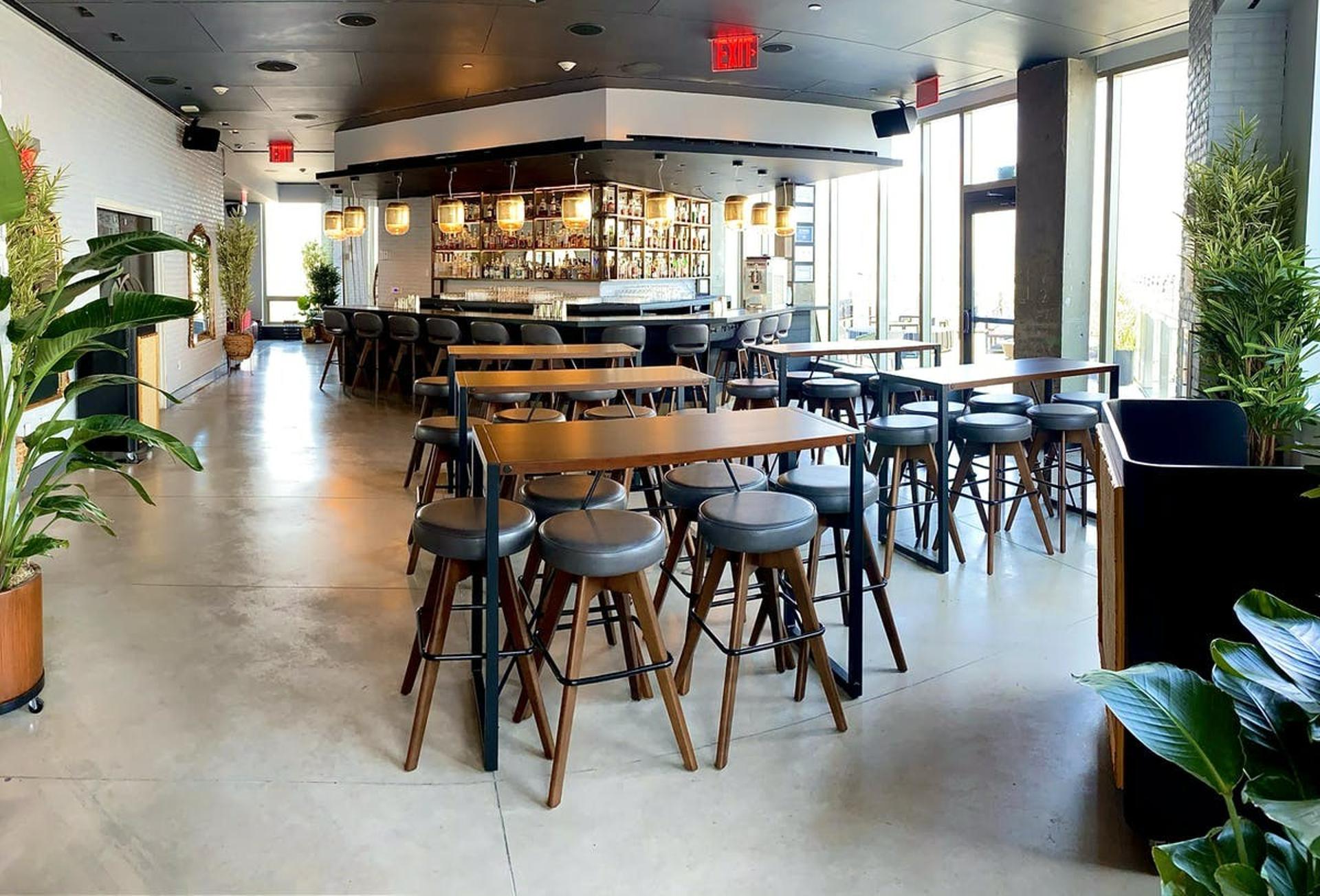 Indoor Bar/Lounge & Breezeway - The Crown