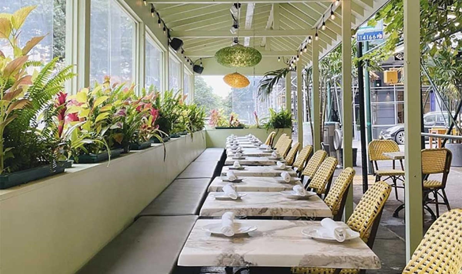 Outdoor Area + Private Room