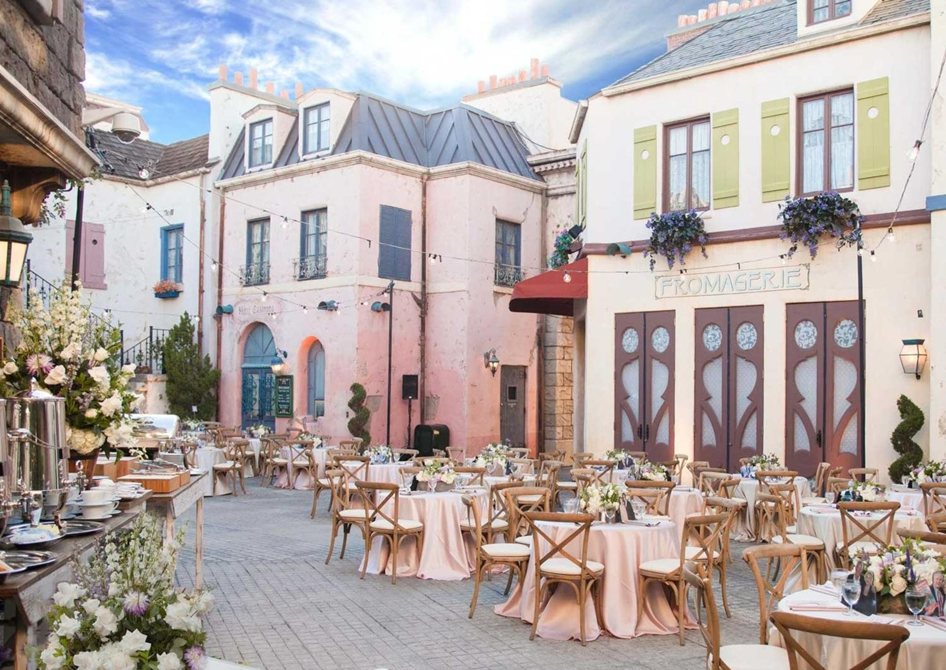 Parisian Courtyard