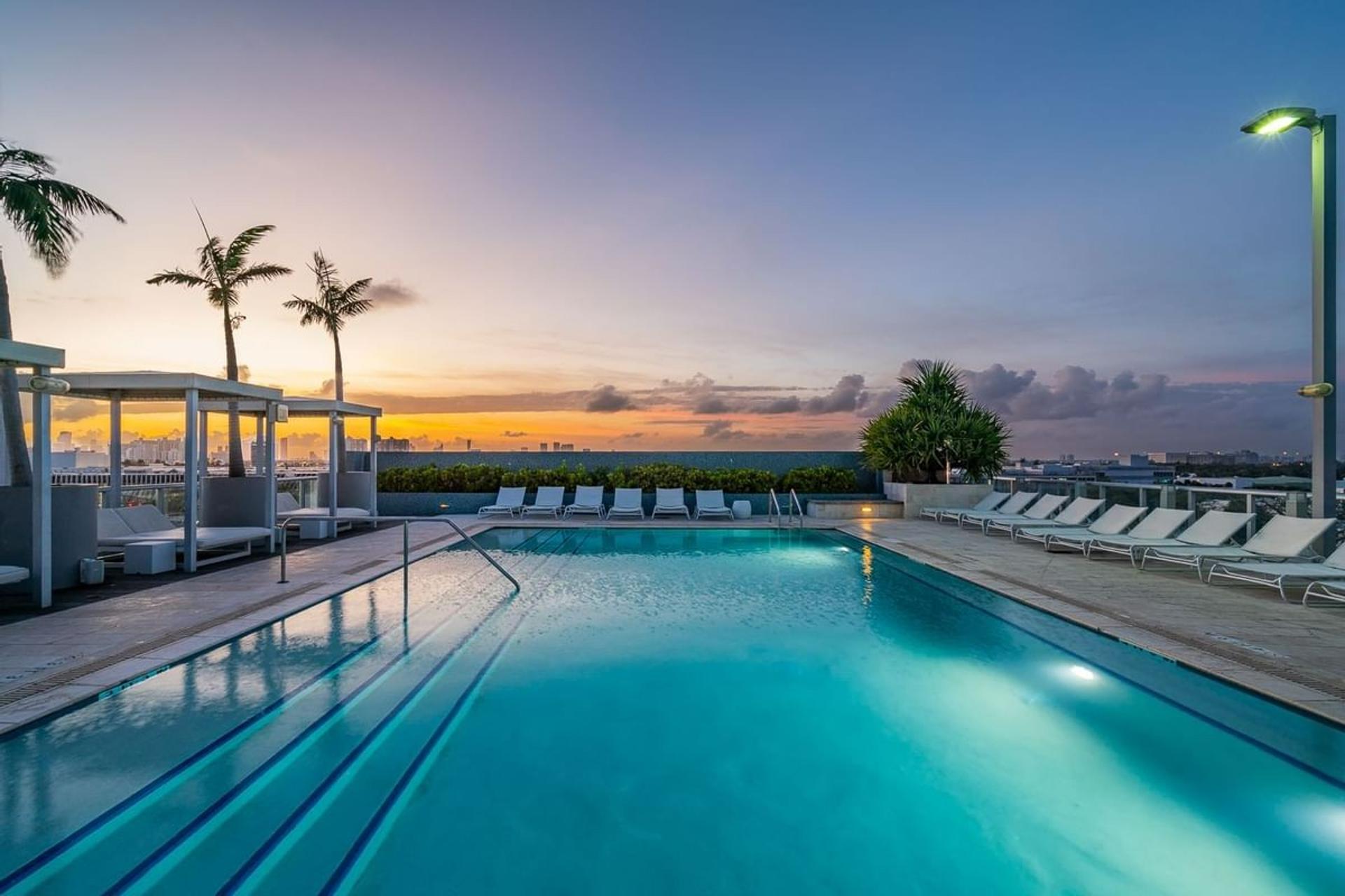 Rooftop Pool Deck
