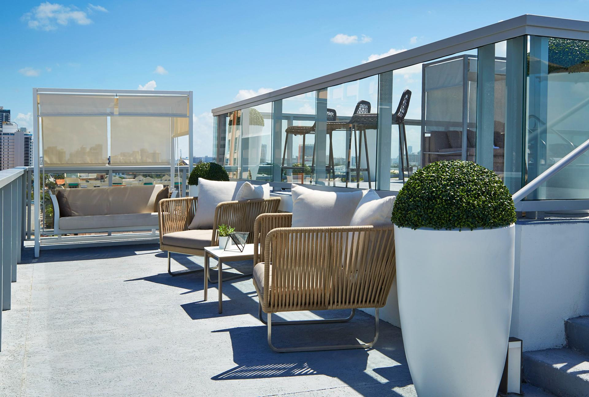 Barcelona Outdoor Covered Area