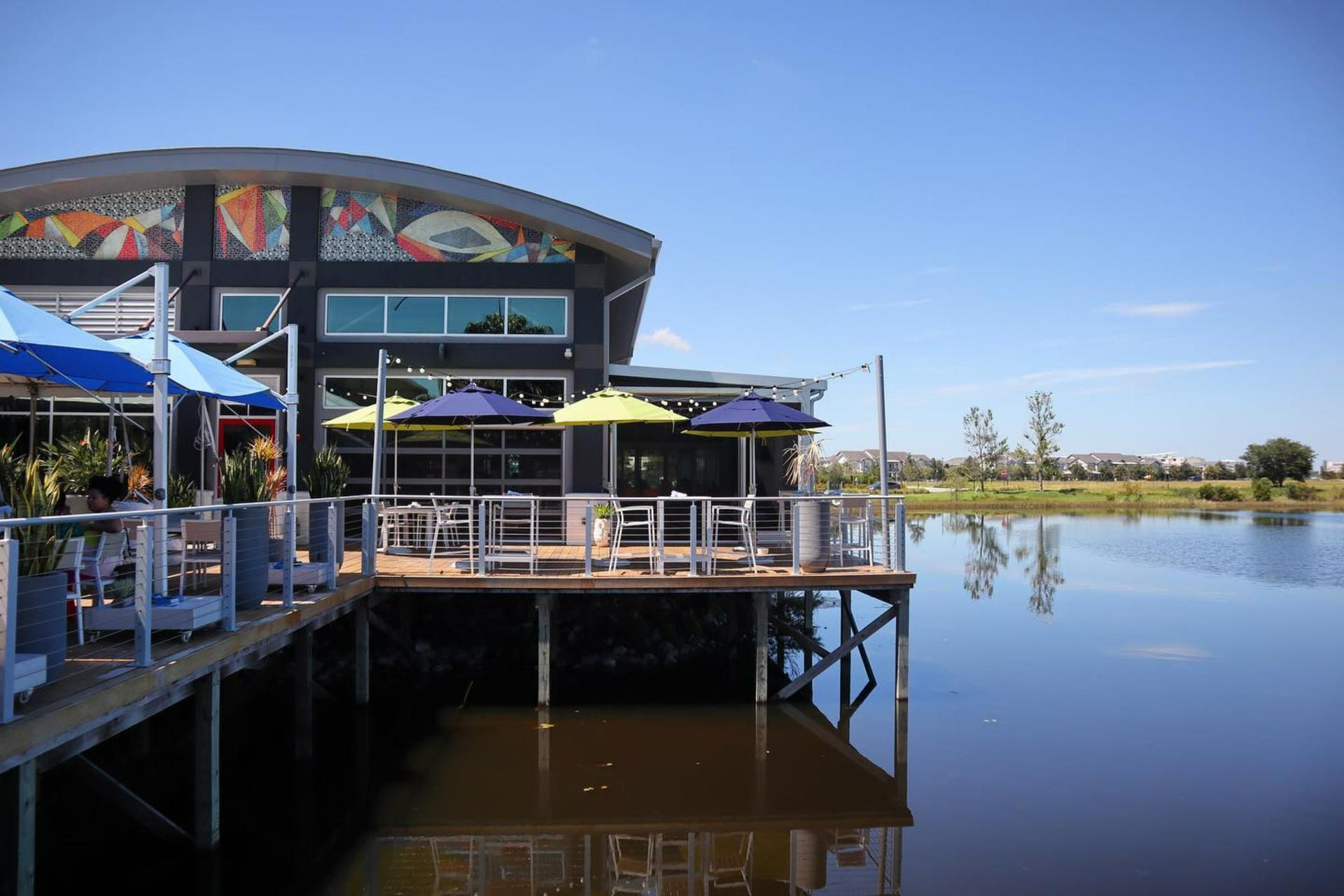 Lakeside Outdoor Deck