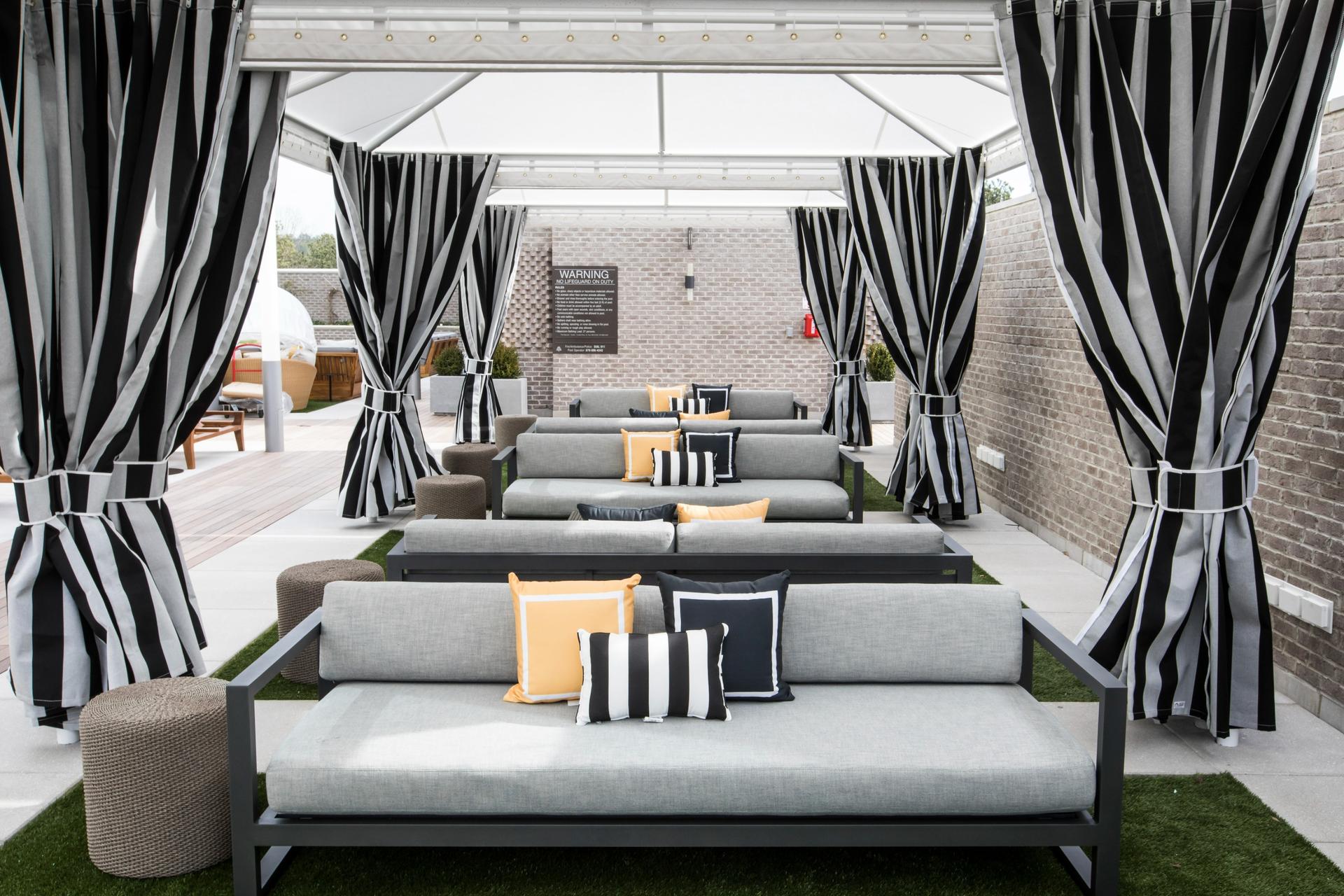 Pool Cabanas