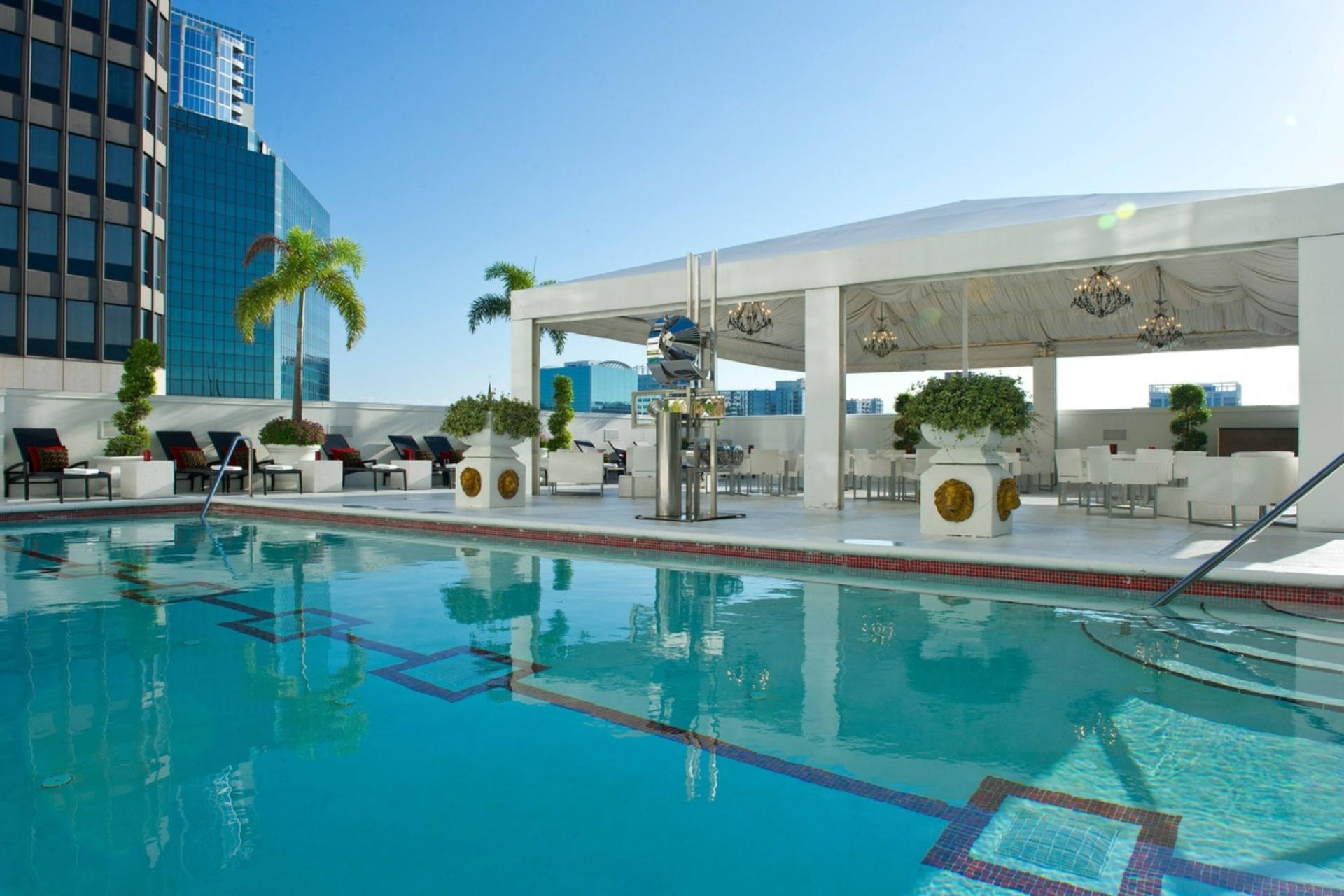 Bohemian Garden Poolside