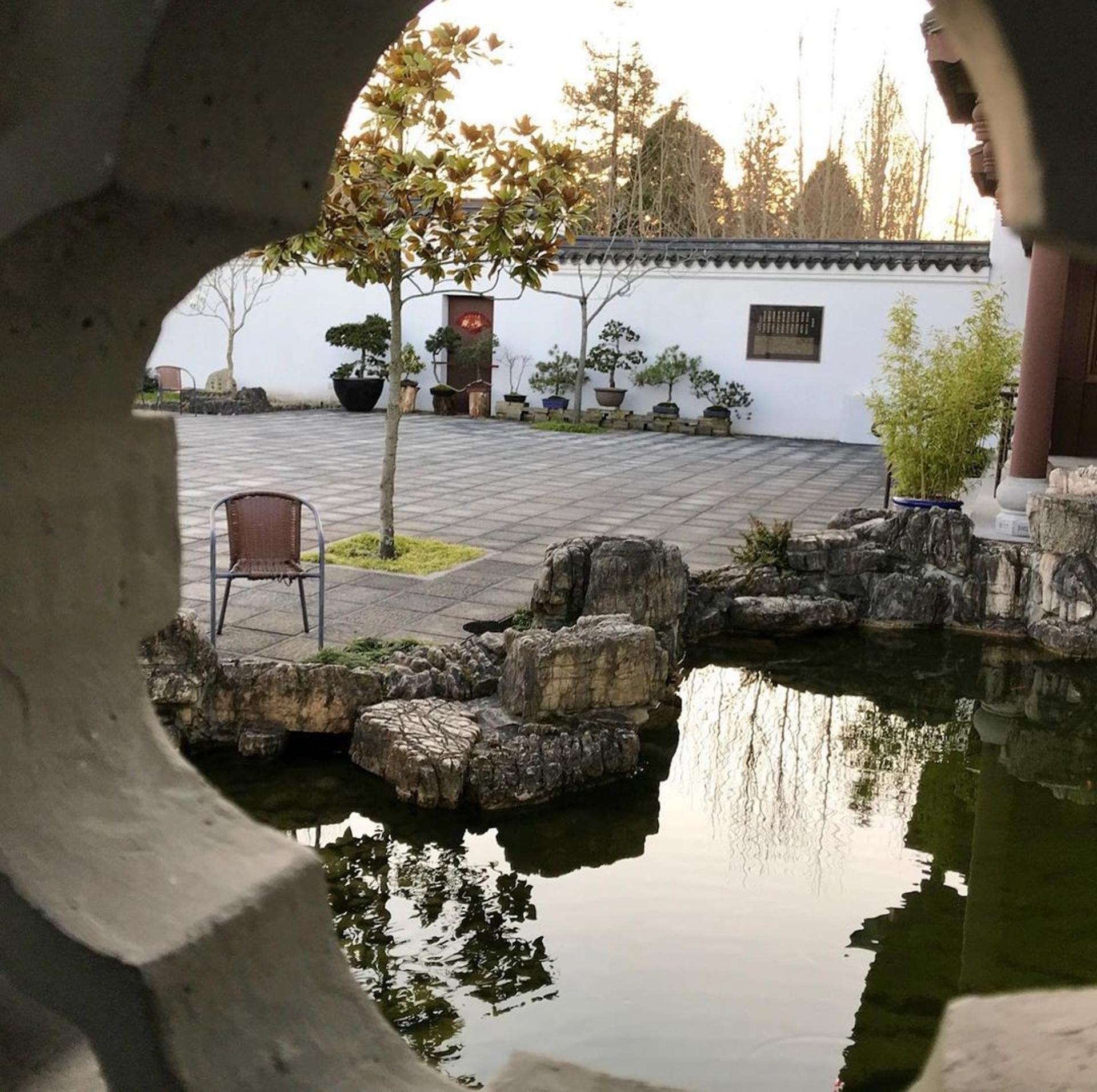 Spring Courtyard