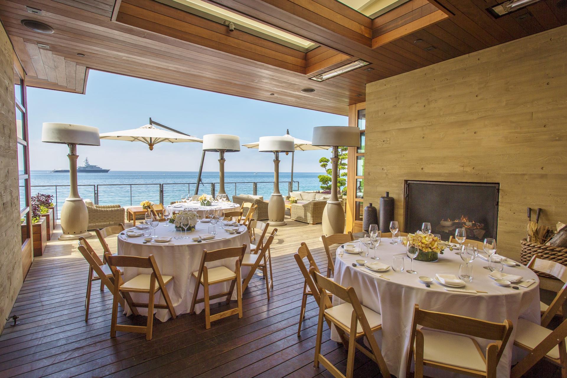 Private Fireplace Patio