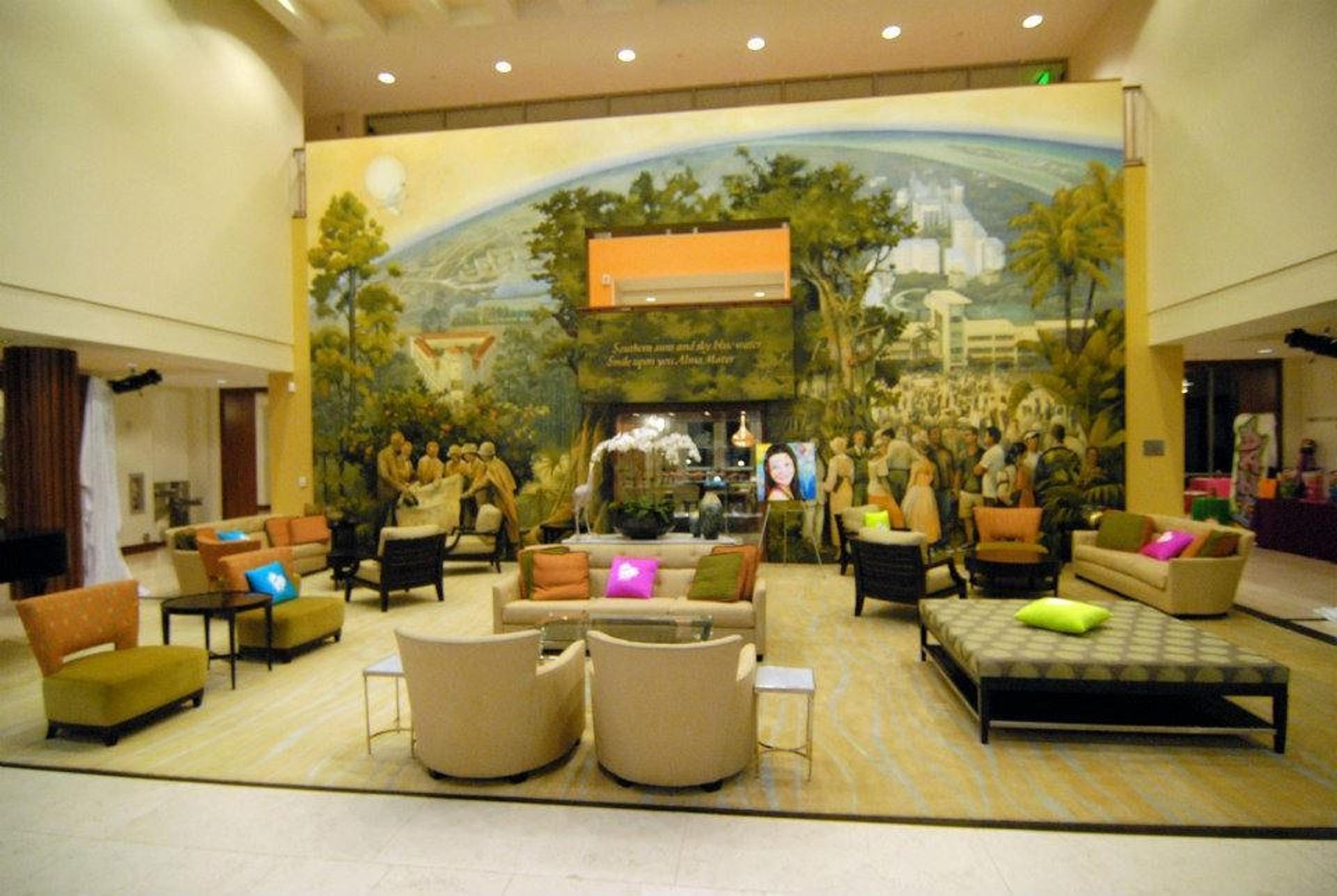 Dany Garcia & Dwayne Johnson Living Room