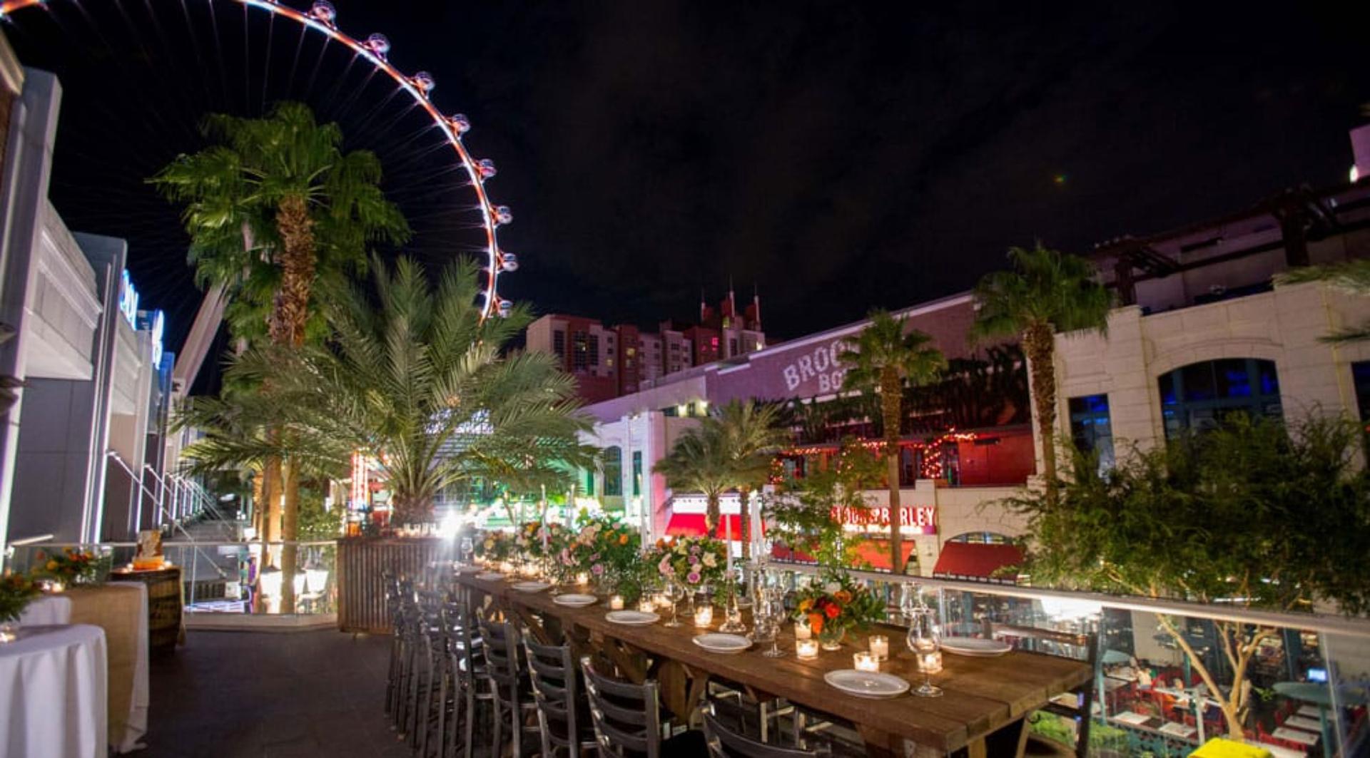 High Roller Rooftop Patio