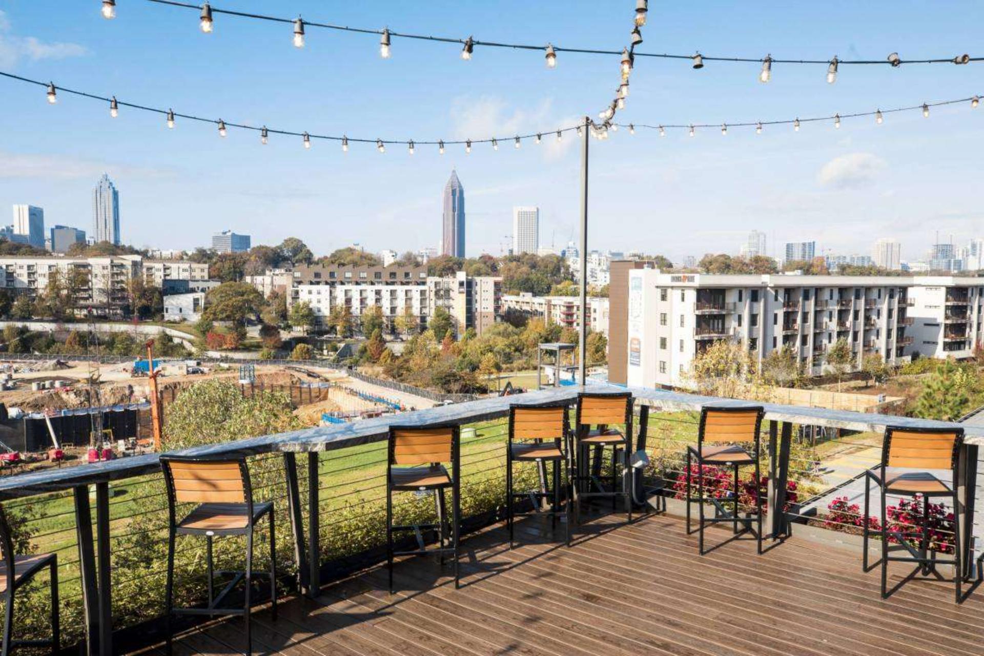 The Rooftop Patio (Beltline & Skyline Views)