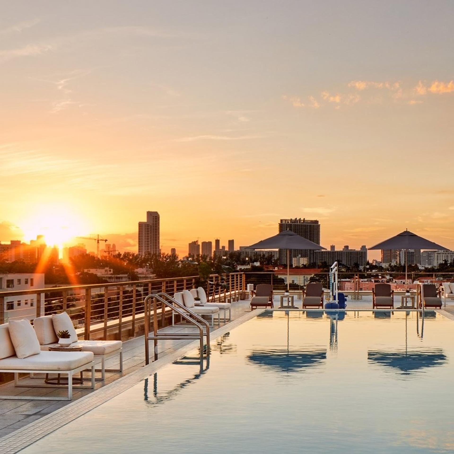 Rooftop Pool Deck