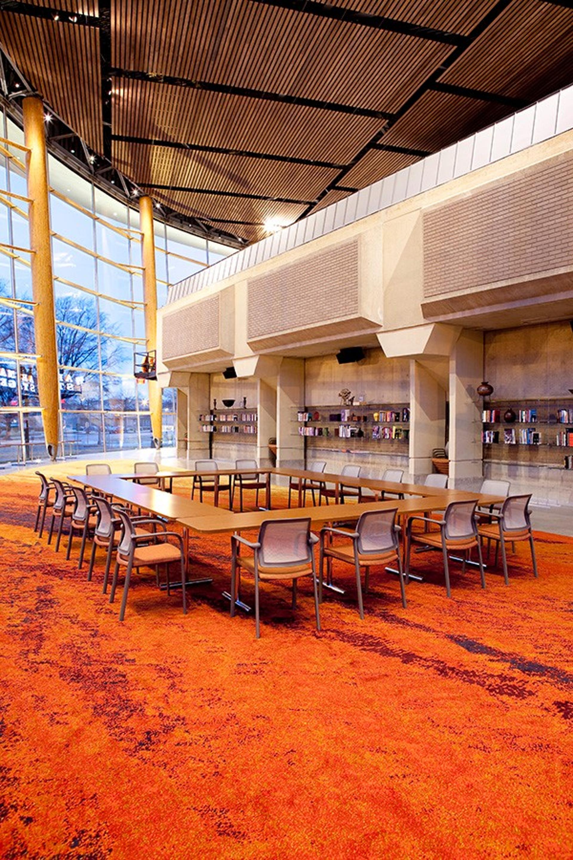 The Molly Smith Study & Bank of America Lower Lobby