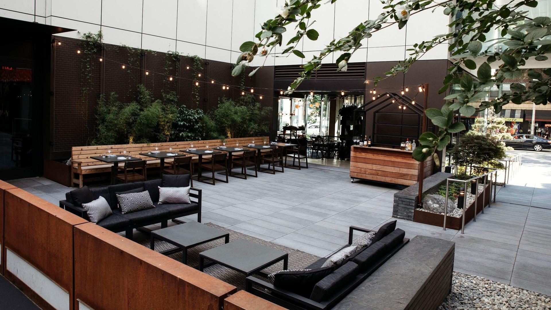 Conversation, Forum and Courtyard