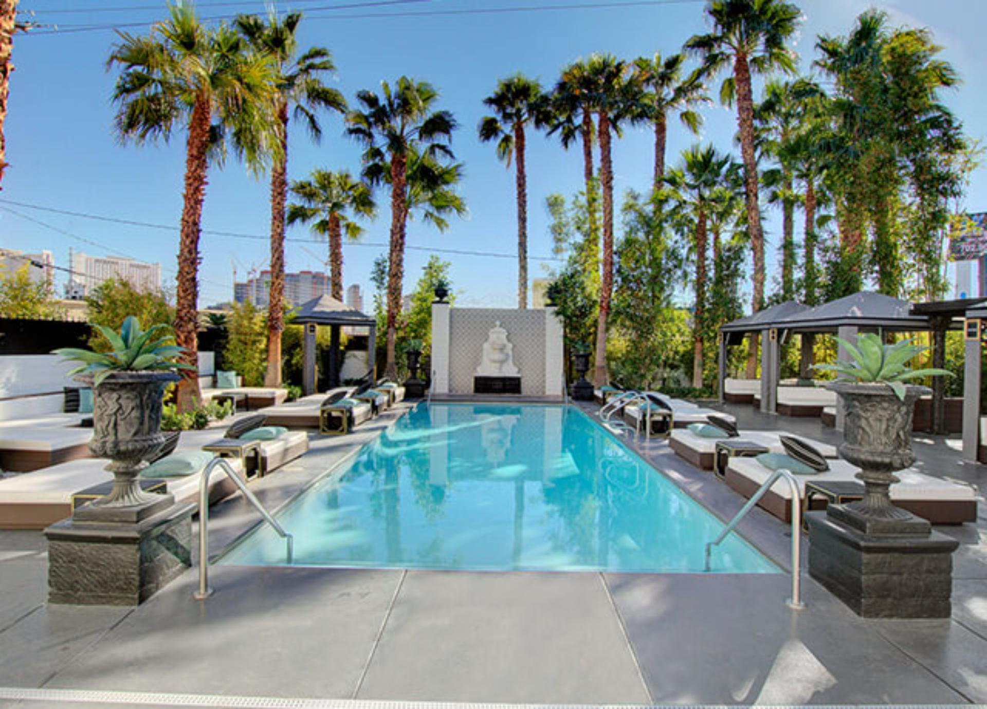 Pool and Cabanas