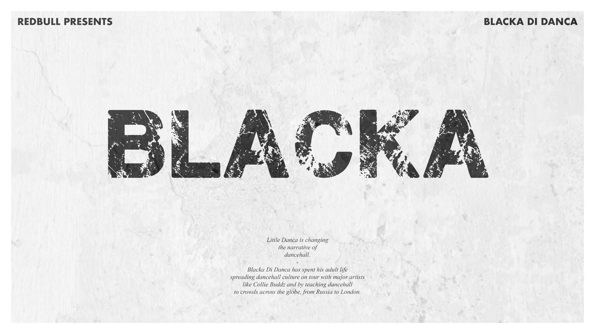 Red Bull x Blacka di Danca
