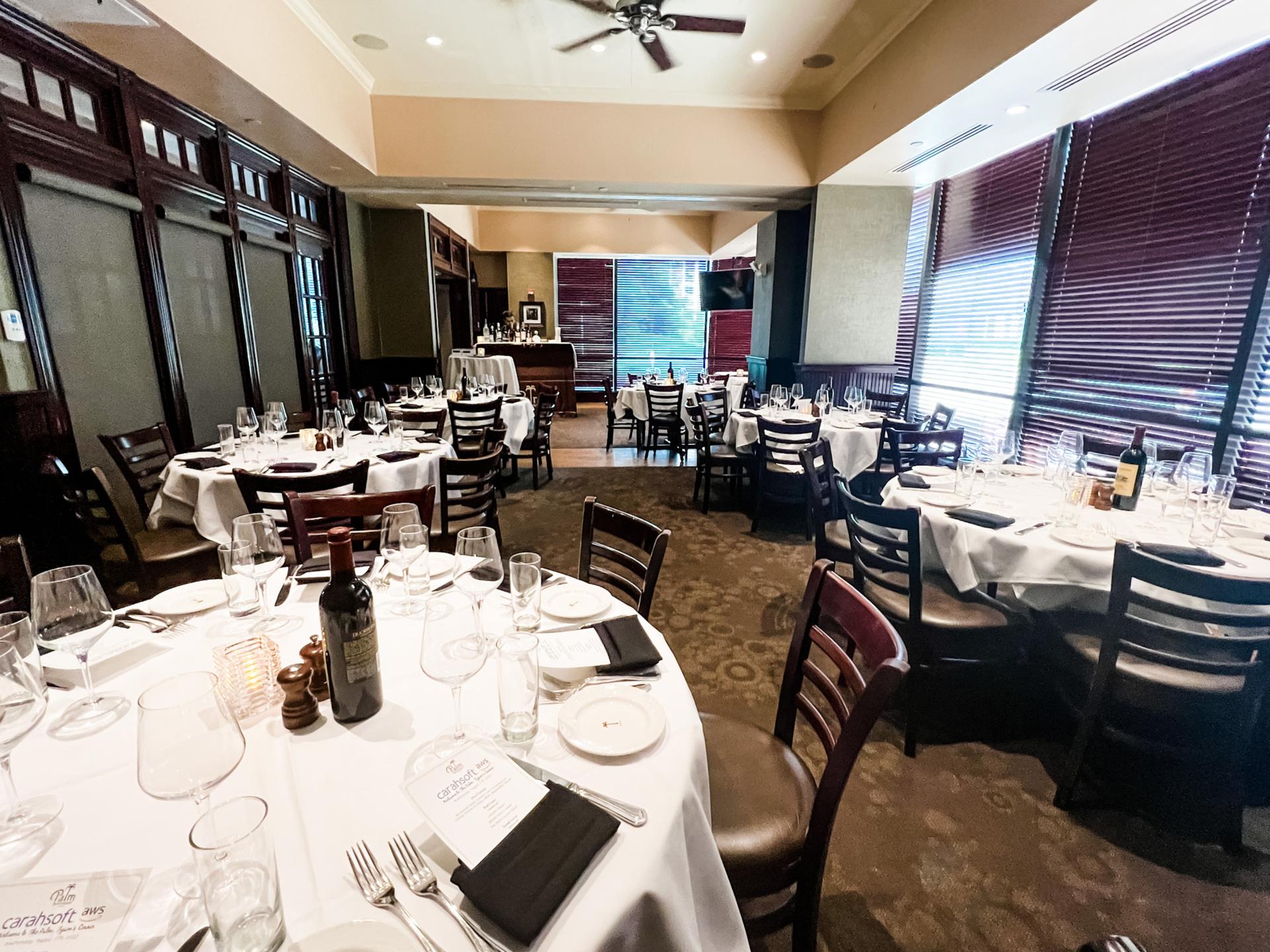 Private Dining Rooms A & B Combined