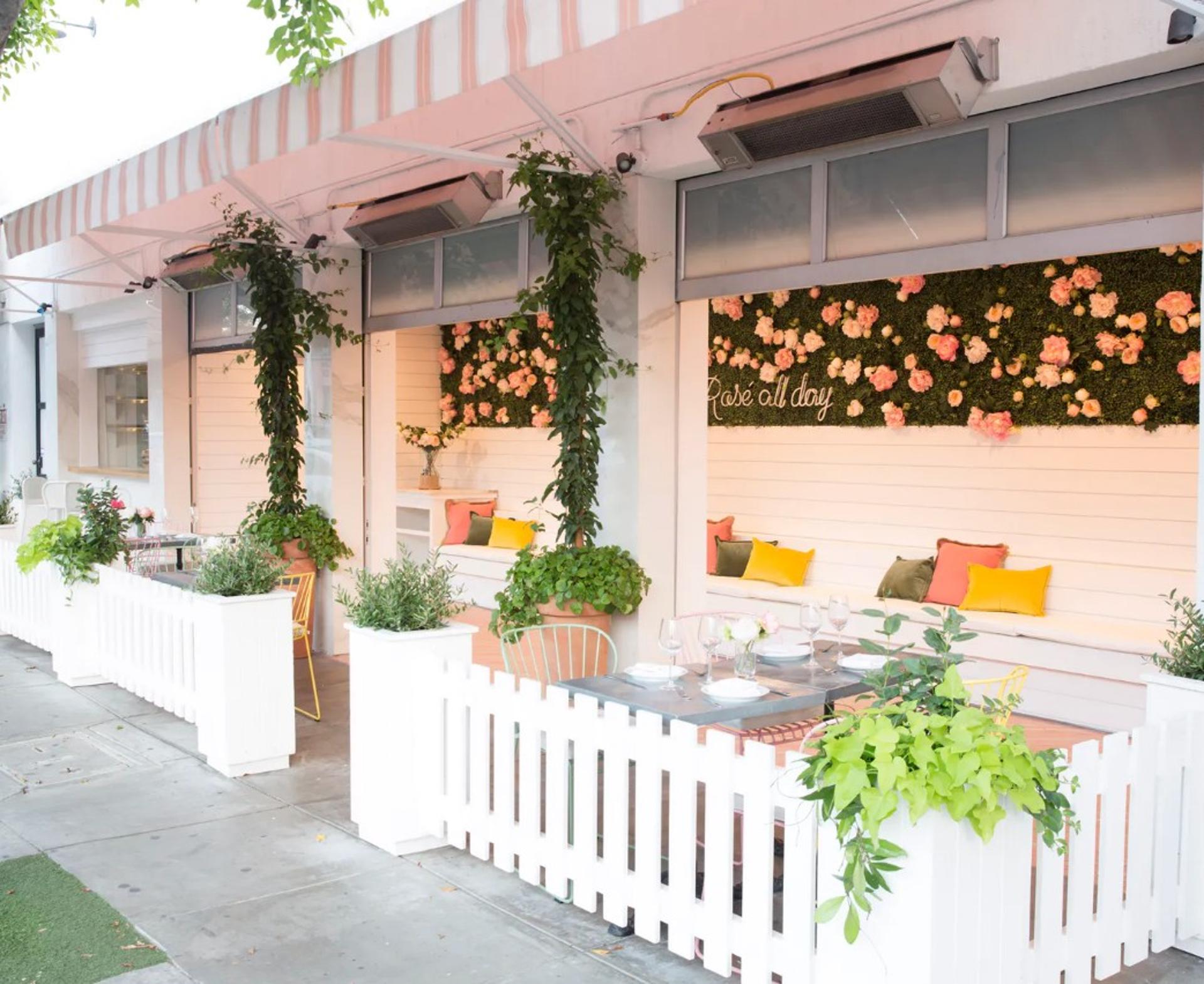 The Rosé Terrace 