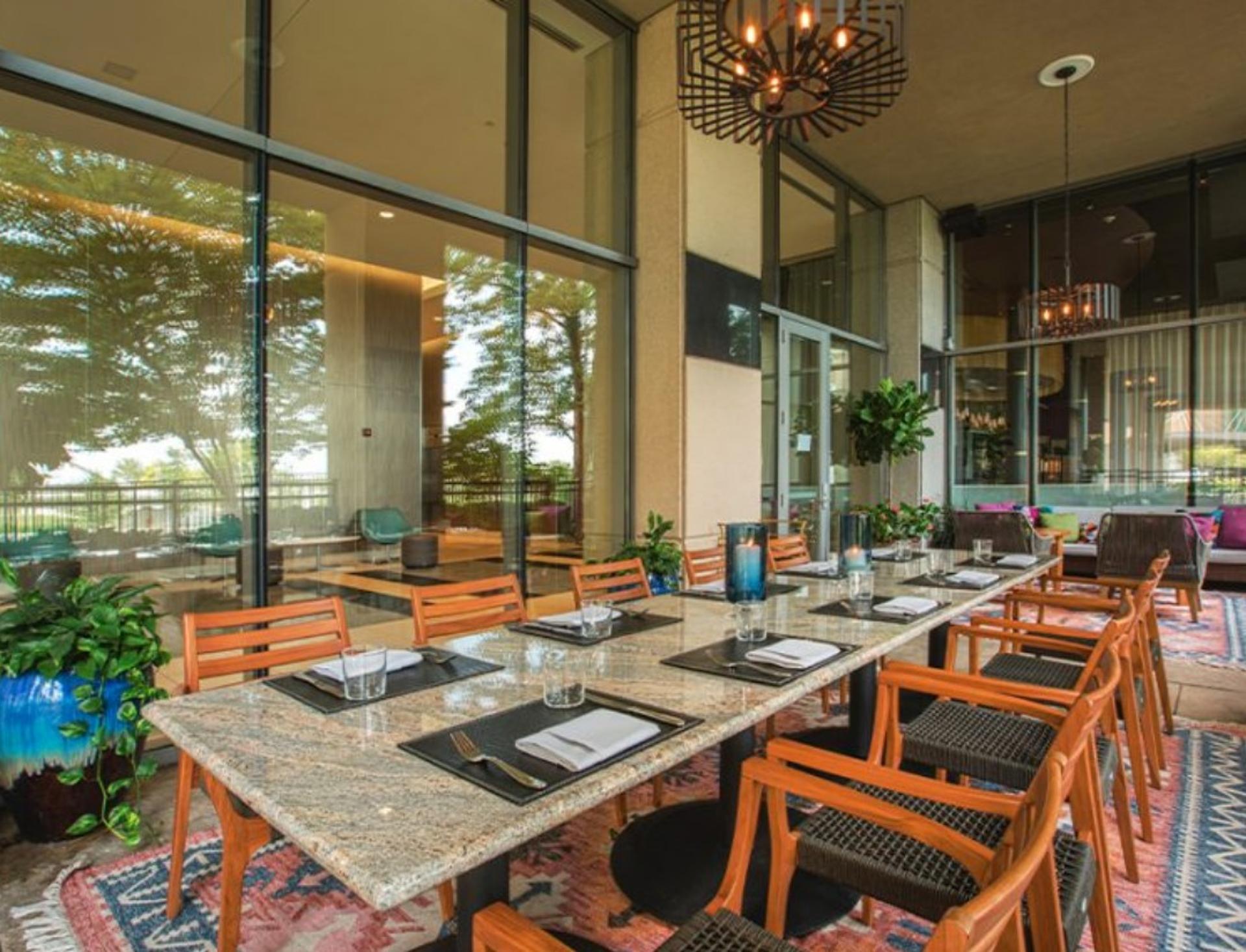 Covered Terrace