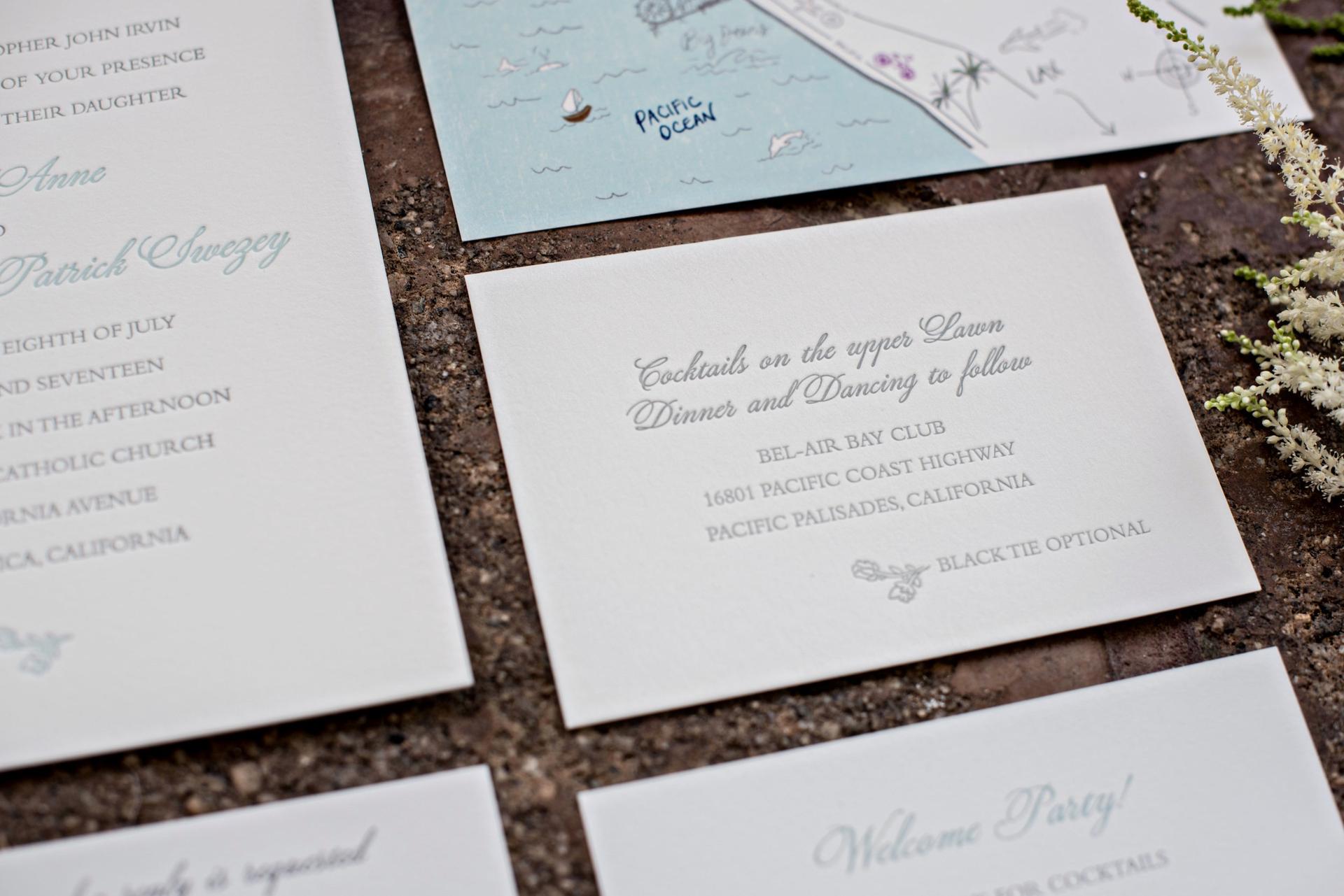 Bel-Air Bay Club Summer Wedding