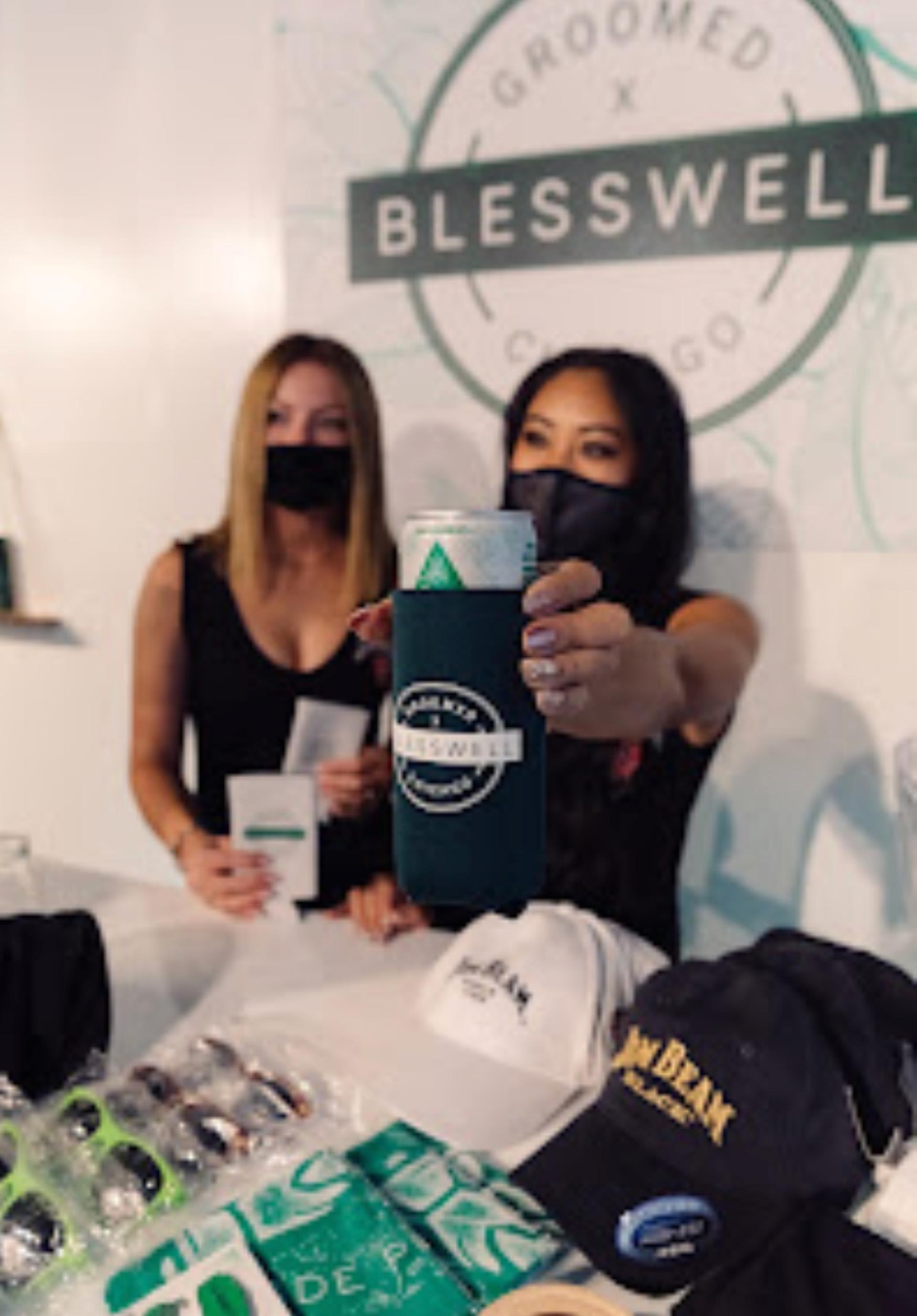 Groomed X BlessWell Pop Up 