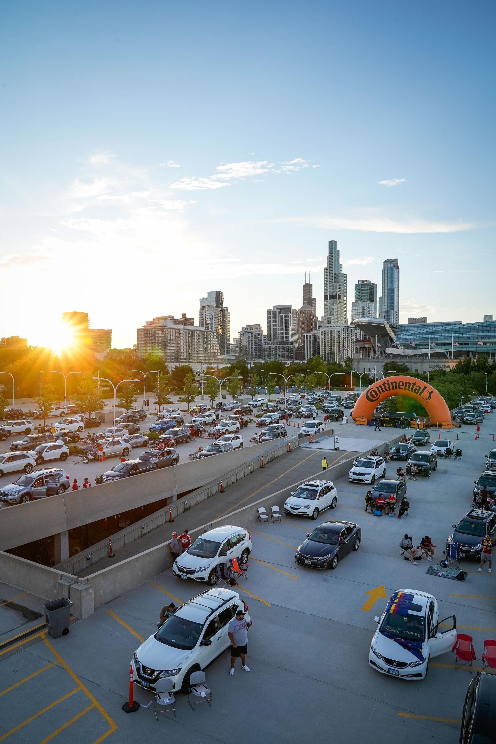 Chicago Fire Drive-In Watch Party