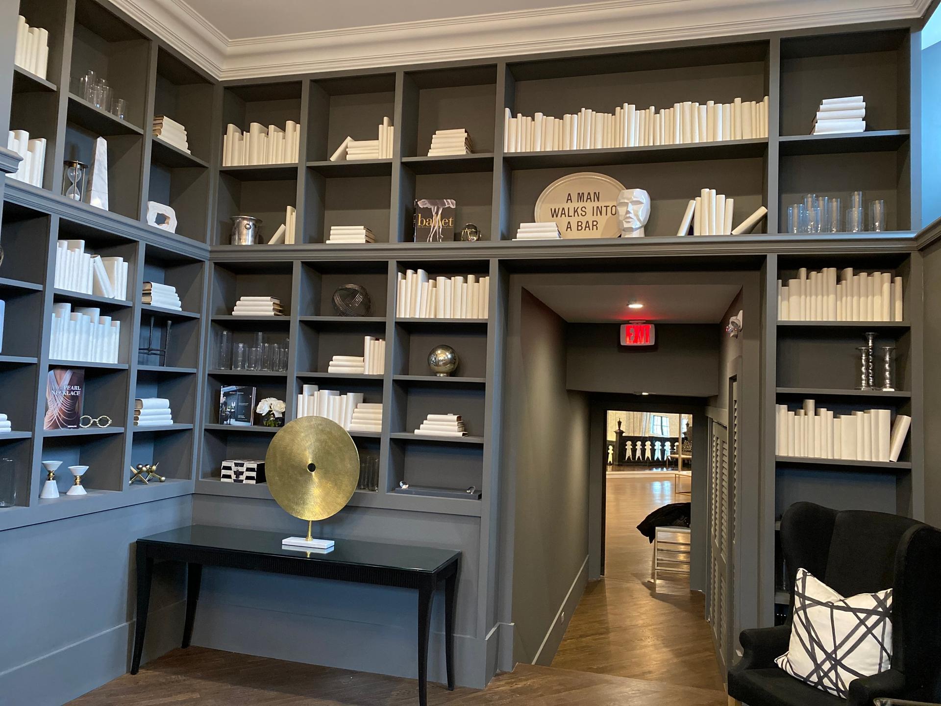 Mezzanine Library + Lily 