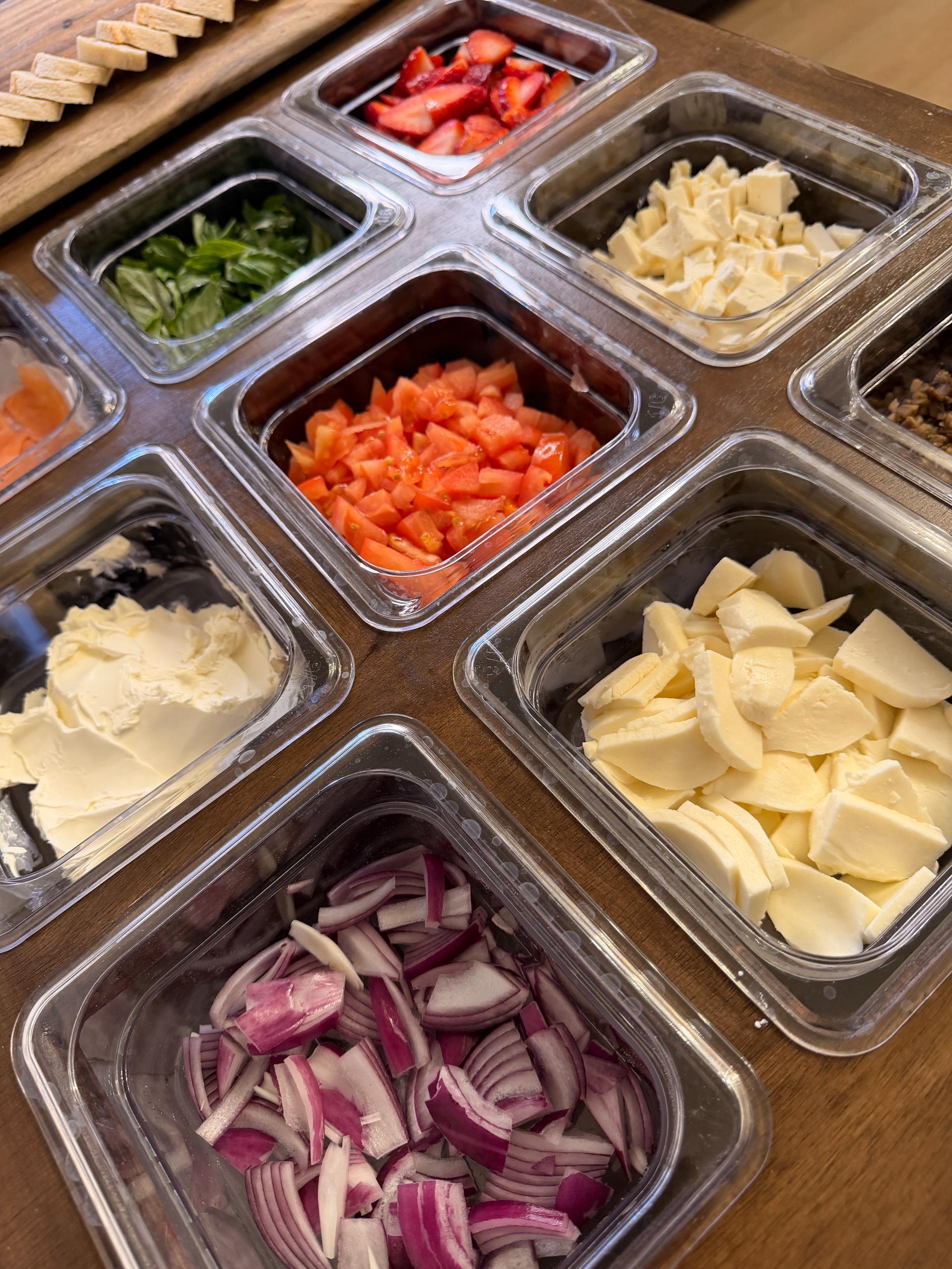 Make and Munch Bruschetta Cart