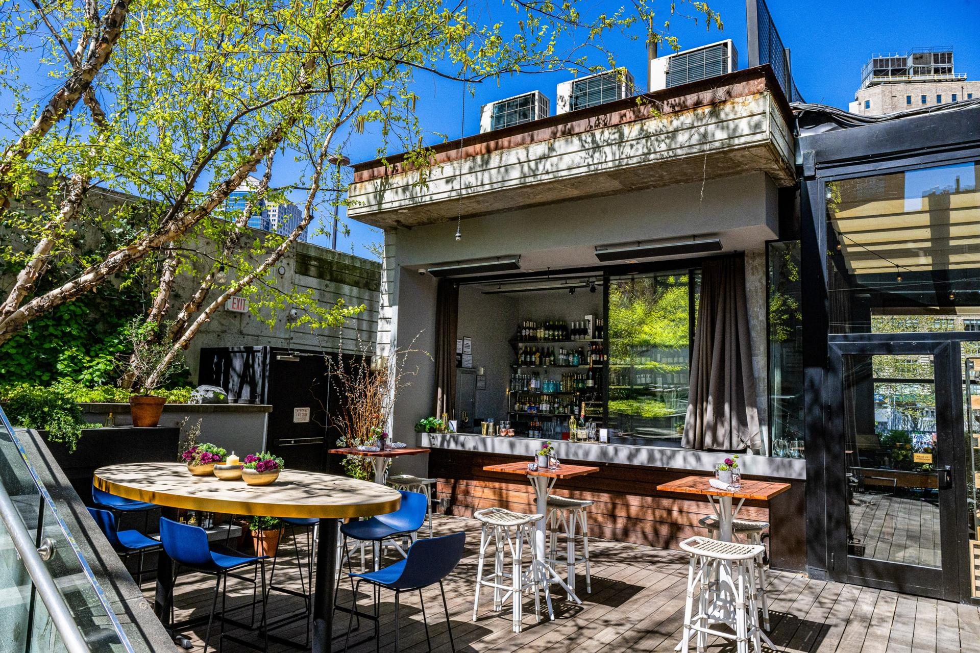 The Back Bar & Upper Terrace