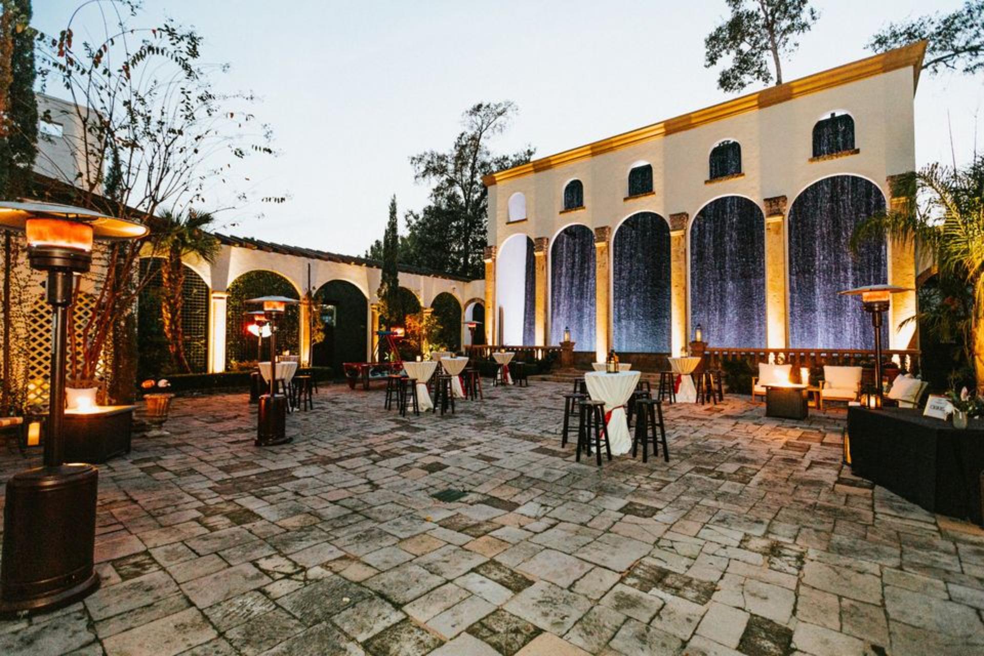 Main Water Wall Courtyard and Garden