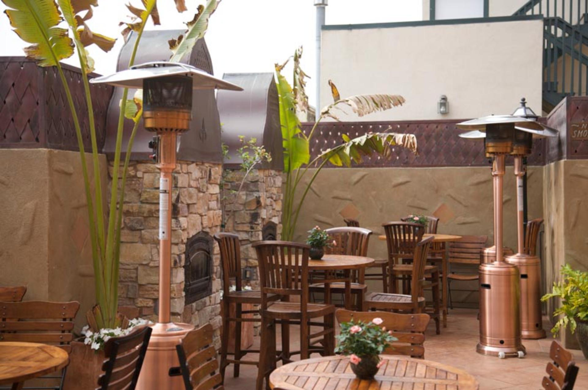 Fireplace Courtyard