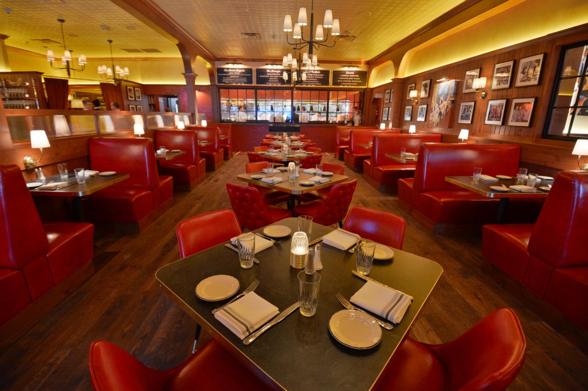 Semi-Private Dining Area