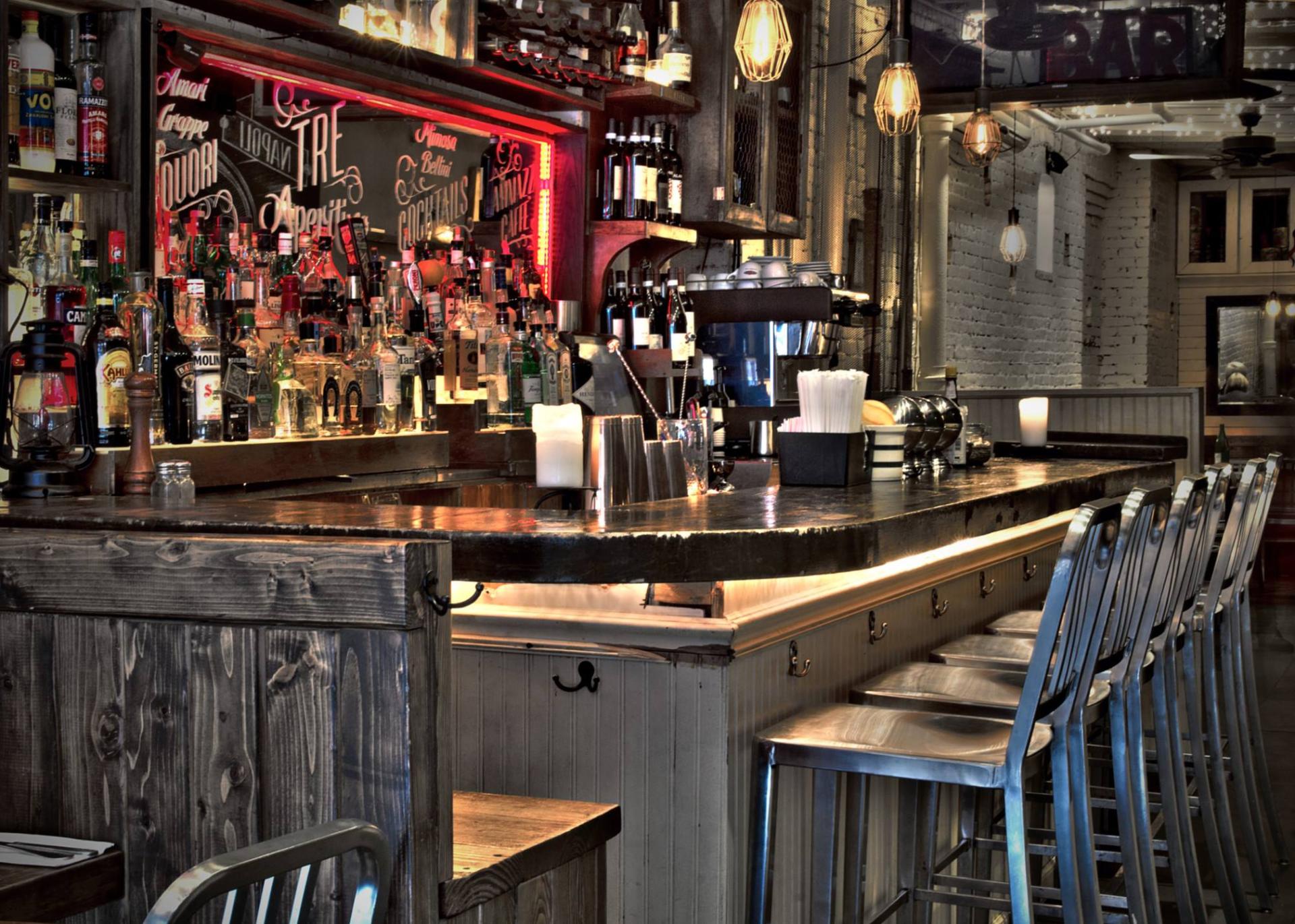 Main Dining Room and Bar Area