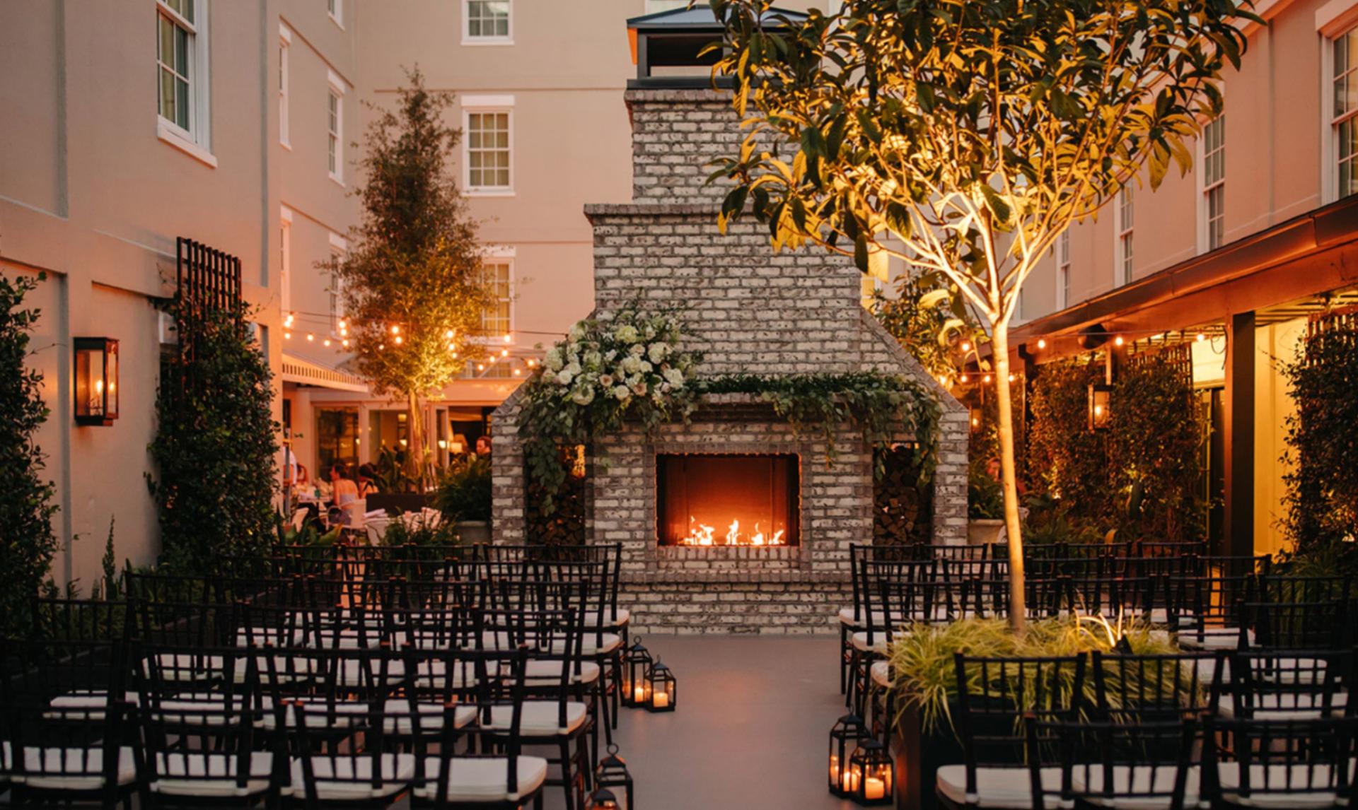 The Courtyard (Including the Greenhouse)
