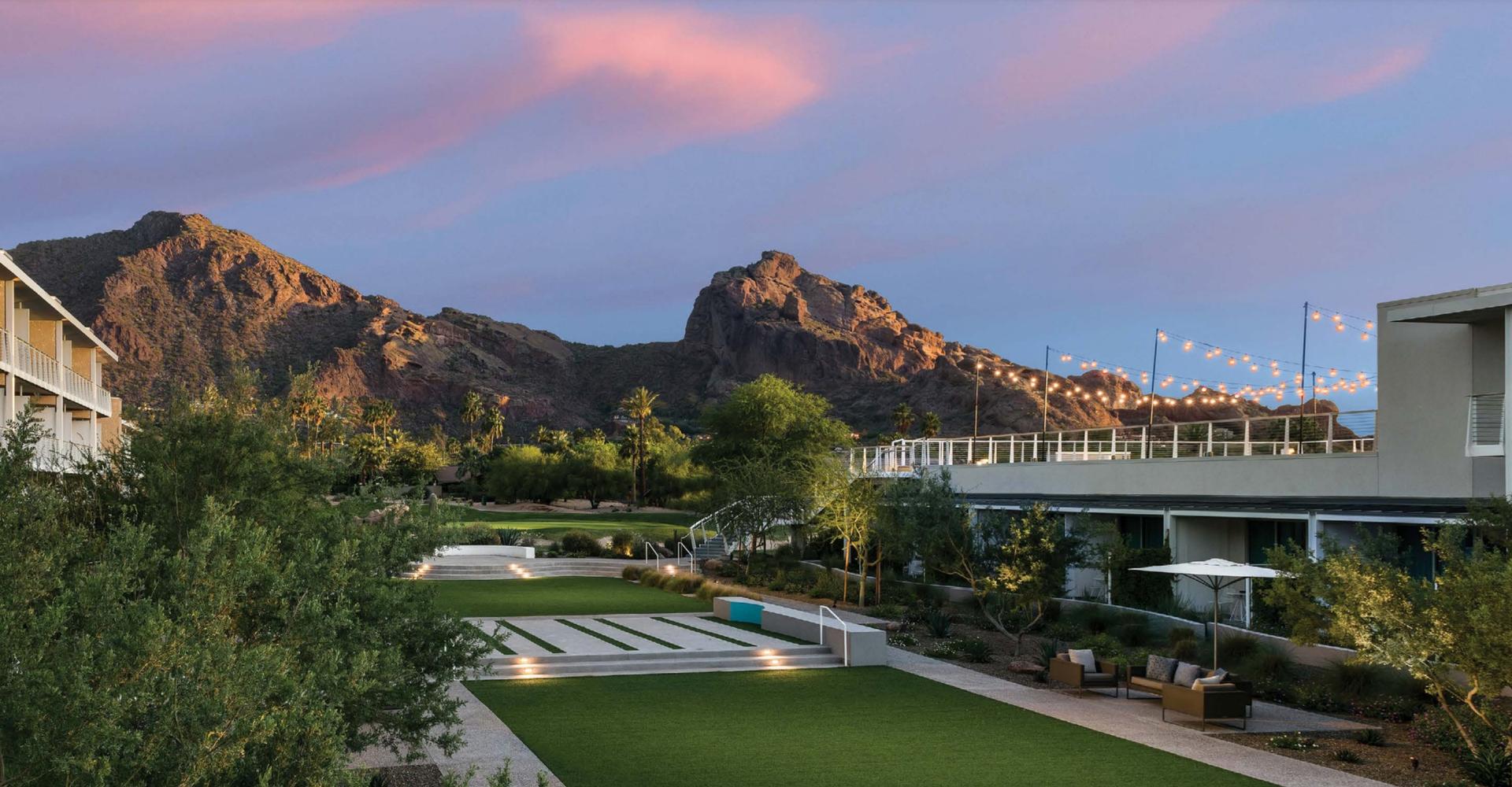 Mountain Shadows Resort Scottsdale Lawn North	