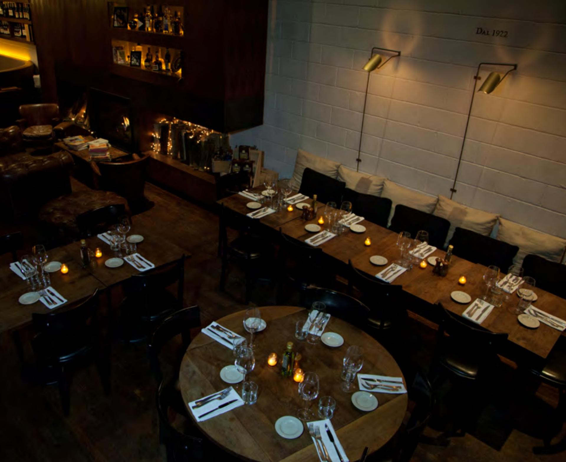 Semi Private Dining Area