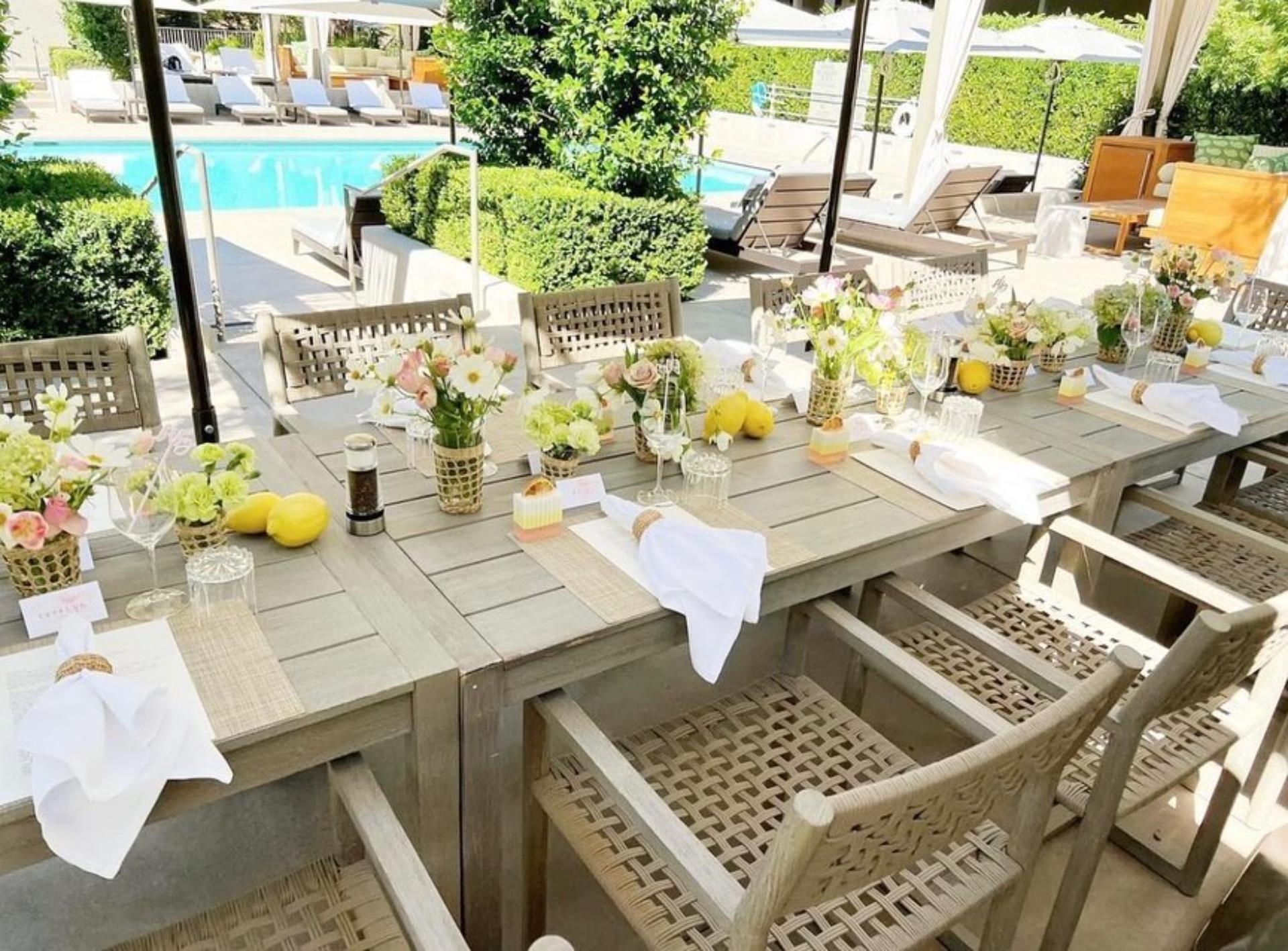 Poolside Cabana Patio
